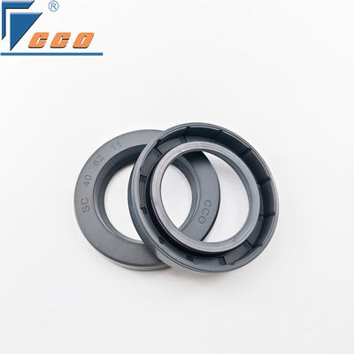 comprar NBR SC Tipo sello de aceite Compresor de aire sello de aceite Automóvil de labio único O sellador Negro y gris online manufacture