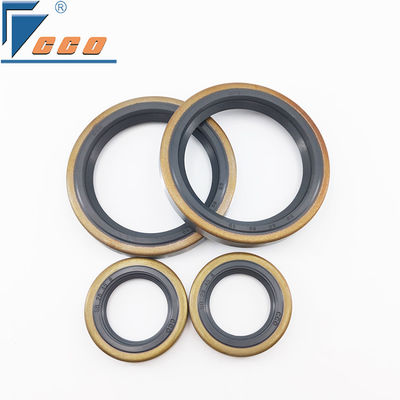 comprar Tipo NBR Sello de aceite de labios Sello de aceite de caucho de acero de labios dobles para bomba de vacío online manufacture